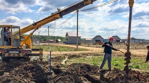 Свайно-ростверковый фундамент в Осиповичах